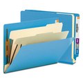 Smead End Tab Classification Folder 8-1/2 x 11", Blue, PK10, Size: Letter 26836